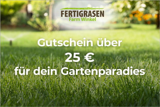 Gutschein für dein Gartenparadies